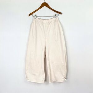 Nin Studio Barrel Swirl Pant Light Pink Size Small Casual Relaxed Fit